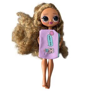 LOL Surprise OMG Da Boss Queen Doll Blonde Curly Hair Big Eyes Toy Collectible